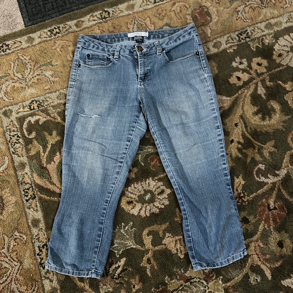 Vintage cropped jeans